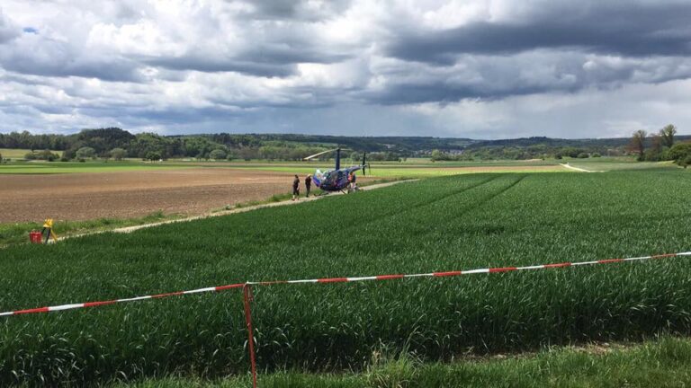 Rundflugaktion in Orsingen-Nenzingen