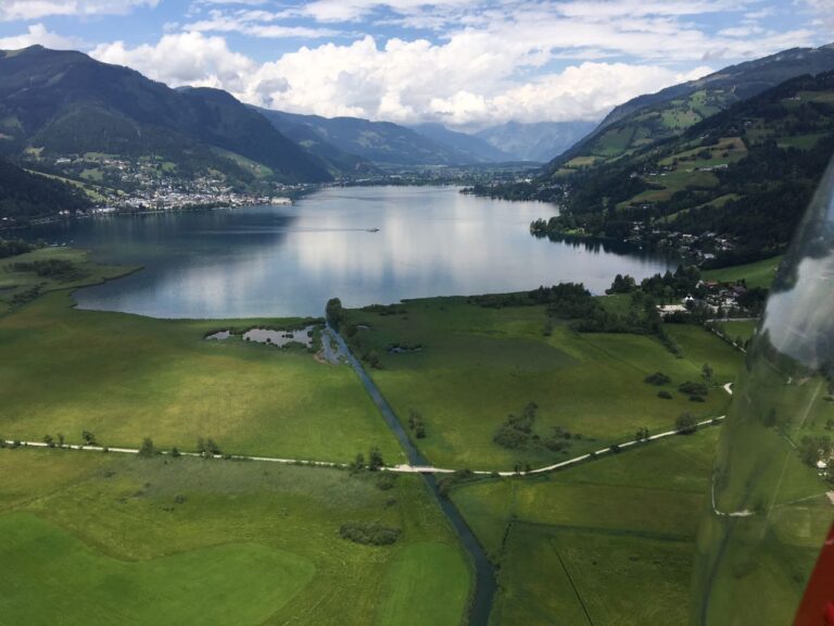 Rundflug über Österreich