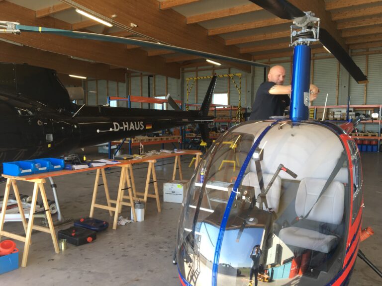 Impressionen eines Werkstattfluges