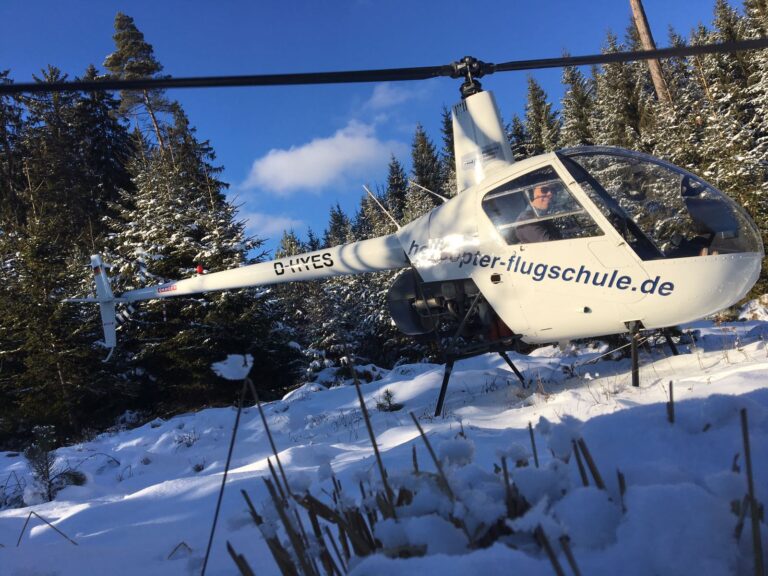 Notverfahren im Schnee üben
