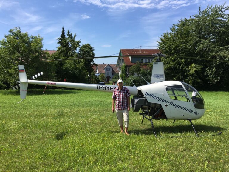 Aussenlandungen am Bodensee trainiert