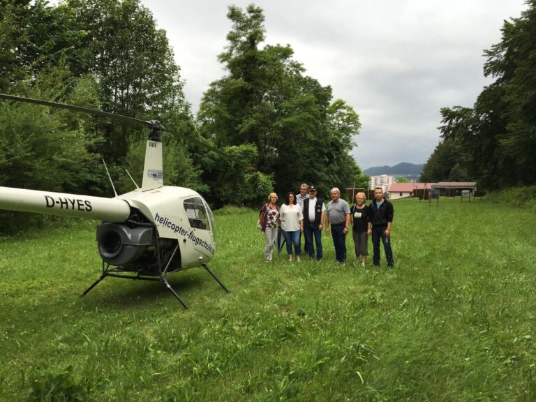Funknavigation geübt