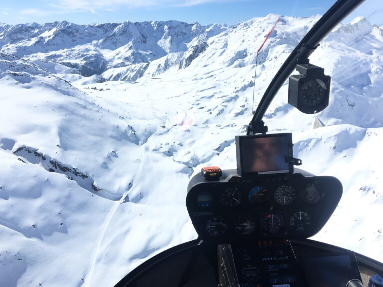 Alpenflug nach Locarno