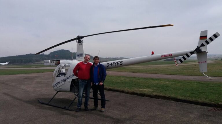 Erster Soloflug