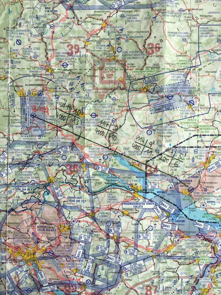 Mein erster Navigationsflug: EDTD – EDNY