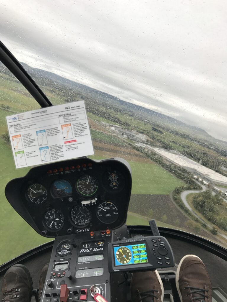 Navigationsflug nach Mannheim und Lahr