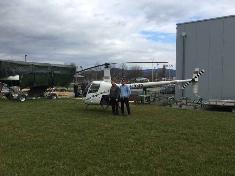 Hubschrauberrundflug zum 60. Geburtstag