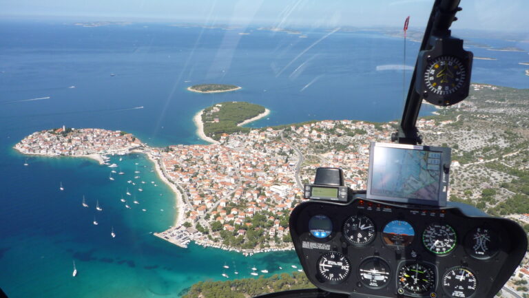 Hubschrauberreise nach Kroatien