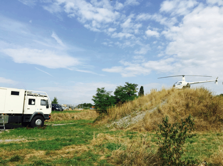 Simulierter Geschäftsflug