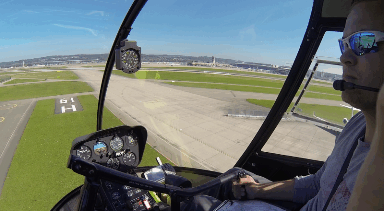 Anflug größerer Flughäfen