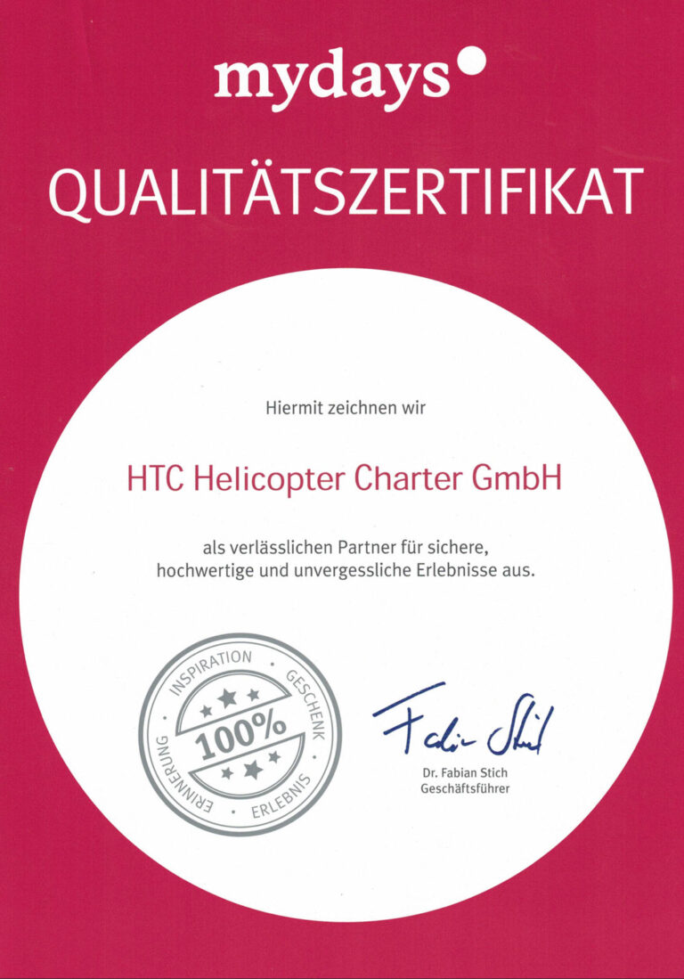 myDays Qualitätszertifikat