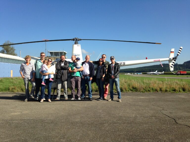 Schnupperflug zum 60. Geburtstag